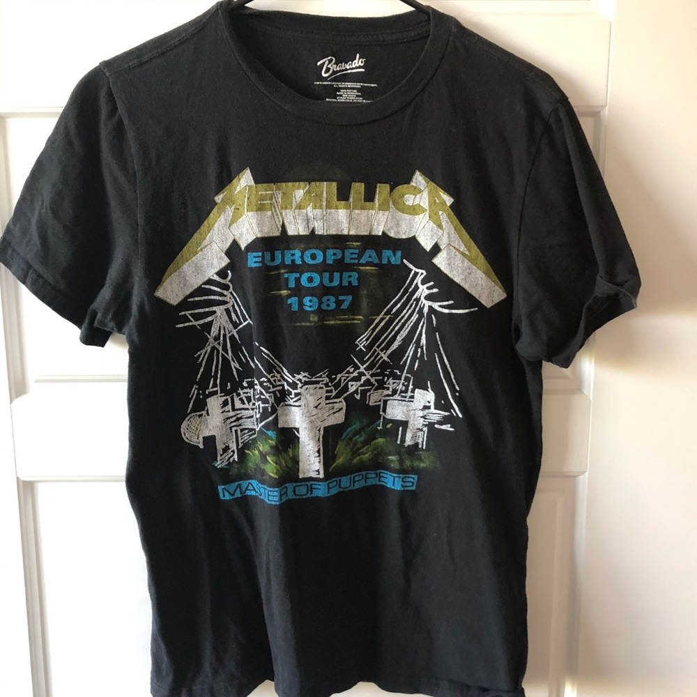Metallica band tee